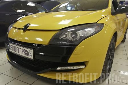 Renault Megane RS III (2011-2016) — замена штатных линз на Hella 3R