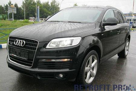 Audi Q7 (2005-2009) — покраска фар