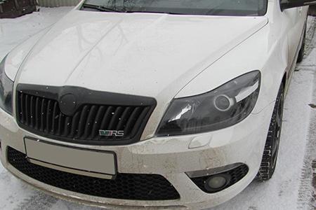 Skoda Octavia (2008-2013) — покраска фар