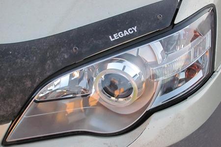 Subaru Legaсy (2003-2006) — установка Angel Eyes