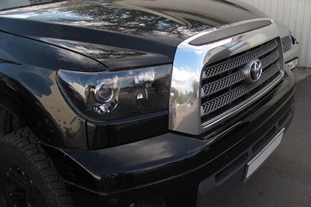 Toyota Tundra (2007-2013) — установка линз + покраска фар