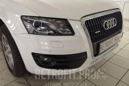 Audi Q5 I (8R) — устранение запотевания, замена линз, ламп