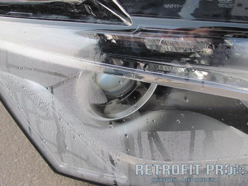Audi Q5 - Устранение эффекта запотевания фар
