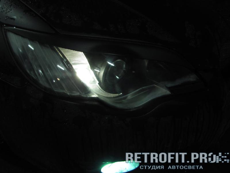 Subaru Legasy Чернение и установка светодиодных ламп габаритов