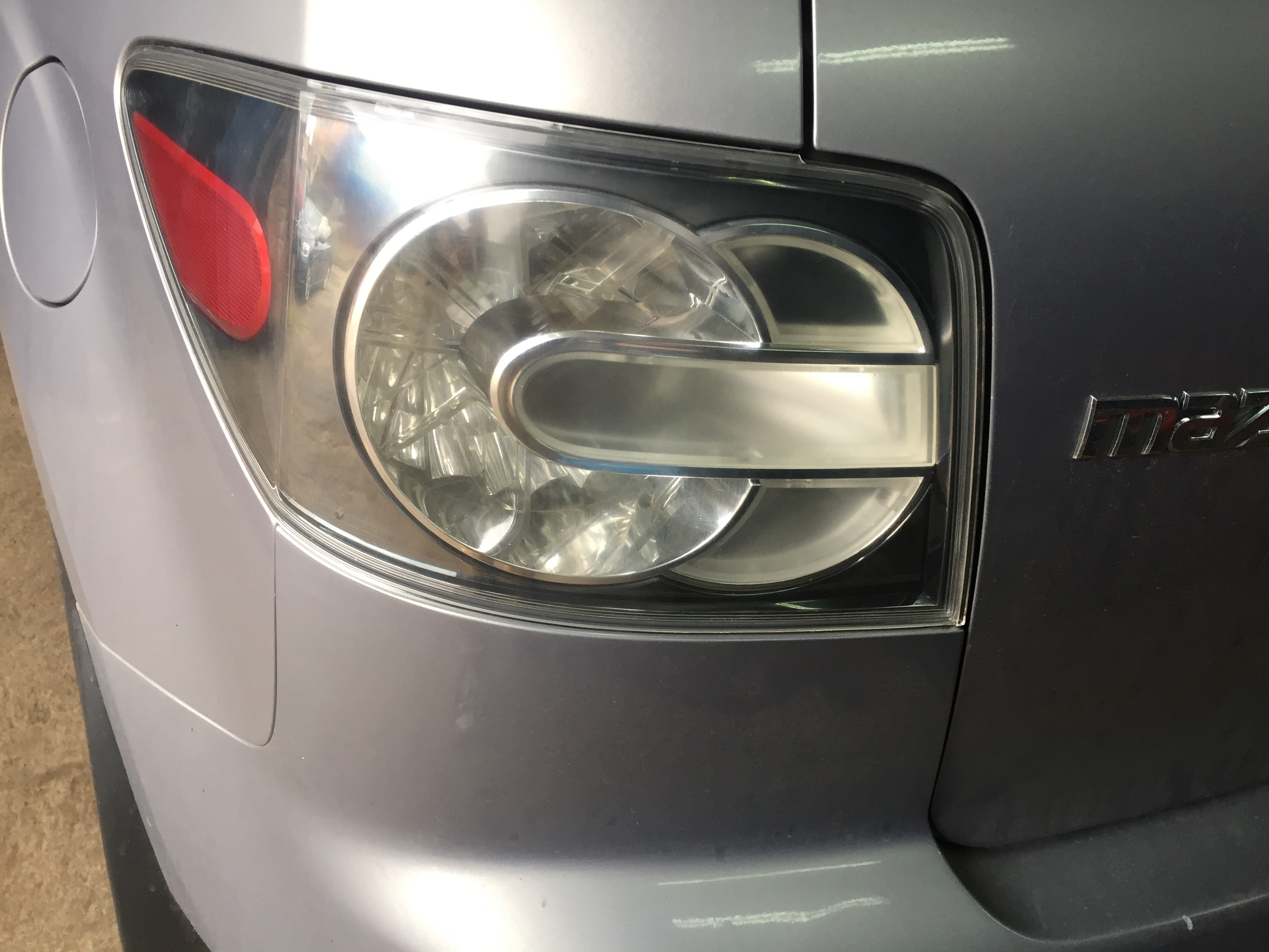 Mazda CX-7 (2006-2012) - Восстановление заднего фонаря